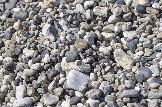 CALABRIA: DETAIL OF BEACH OF PEBBLES.
THE SEA OF CATANZARO