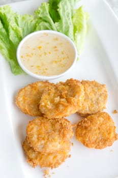 Thai Food Fried Fish Cake (Tod Mun Pla)