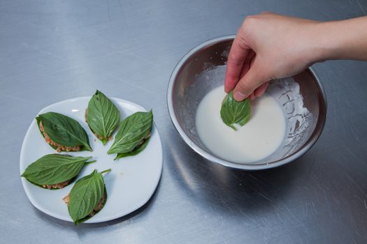 How to make Pork fried dough.