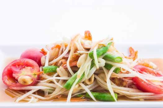 Green papaya salad