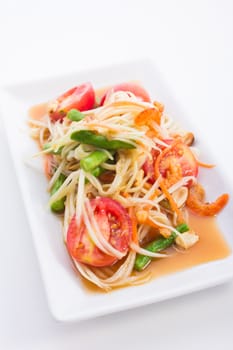 Green papaya salad