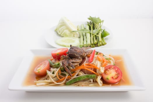 Green papaya salad