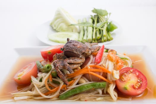 Green papaya salad