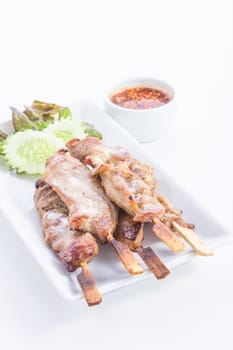 Roasted pork is food thailand