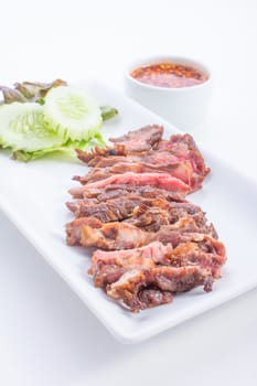 Grilled beef is thailand