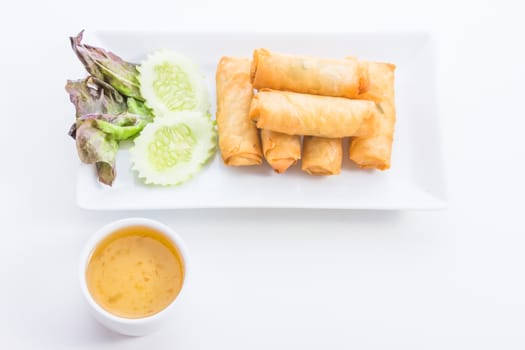 Spring Rolls is food thailand