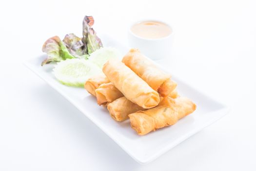 Spring Rolls is food thailand