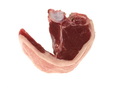 Raw Uncooked Lamb Chop