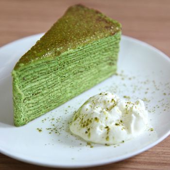 green tea cake