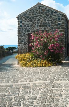 ancient lookout post on the island of Ustica