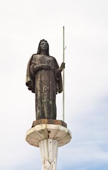 Statue of Saint Rosalia in Monte Pellegrino, Palermo. Sicily