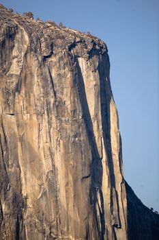 Rock formations, El Capitan, Yosemite Valley, Yosemite National Park, California, USA