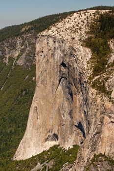 Rock formations, El Capitan, Yosemite Valley, Yosemite National Park, California, USA