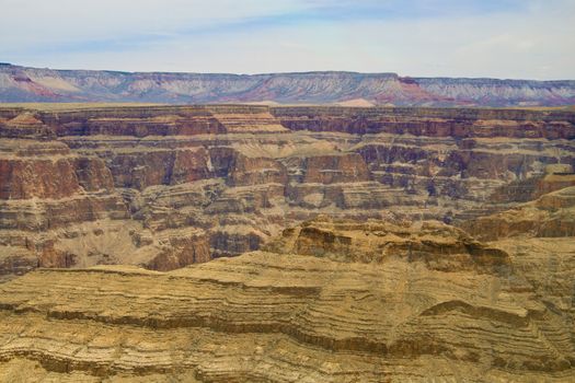 Rock formations in a canyon, Grand Canyon, Grand Canyon National Park, Arizona, USA