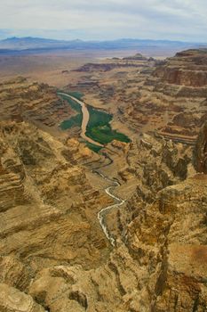 Aerial view of Grand Canyon, Grand Canyon National Park, Arizona, USA