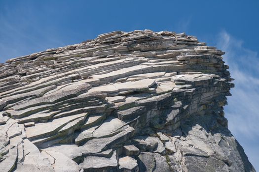 View from the Half Dome at the Yosemite National Park in California.