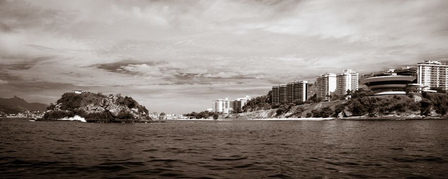 Island of Boa Viagem in the city of Niteroi, state of Rio de Janeiro, Brazil