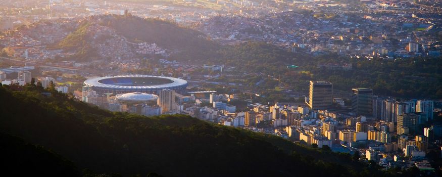 Maracana stadium is an open-air stadium in Rio de Janeiro, Brazil