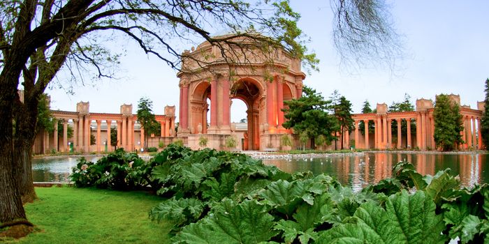 Palace Of Fine Arts, Marina District, San Francisco, California, USA