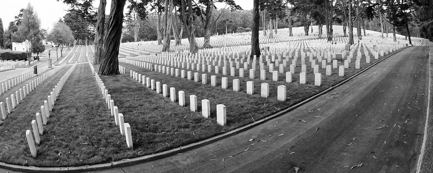 San Francisco National Cemetery, Presidio, San Francisco, California, USA