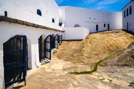 Fortress on a hill, Santa Cruz Fortress, Guanabara Bay, Niteroi, Rio de Janeiro, Brazil