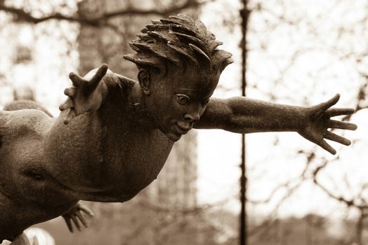 Sculpture at Hyde Park, London, England