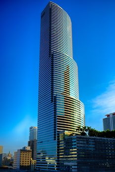 Skyscrapers in a city, Miami, Miami-Dade County, Florida, USA