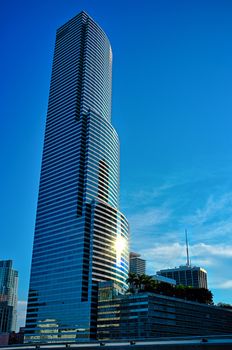 Skyscrapers in a city, Miami, Miami-Dade County, Florida, USA