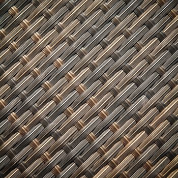 Wicker or rattan bamboo material for background