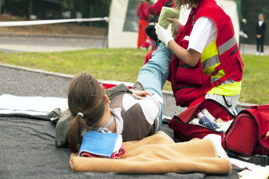 Sports injury first aid