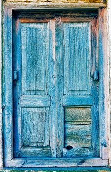 Old wooden shutters, background