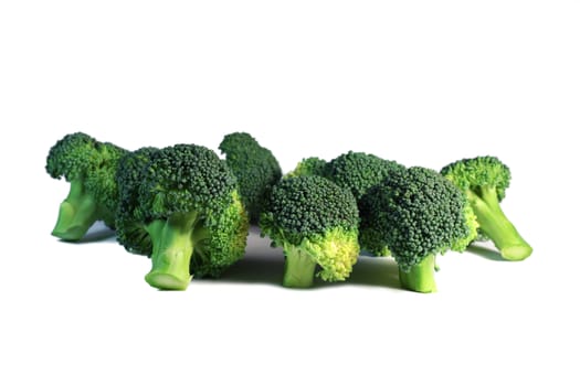 Broccoli isolated on the white