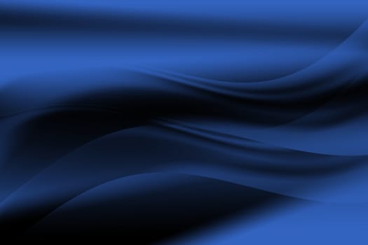 Blue abstract curve and line background