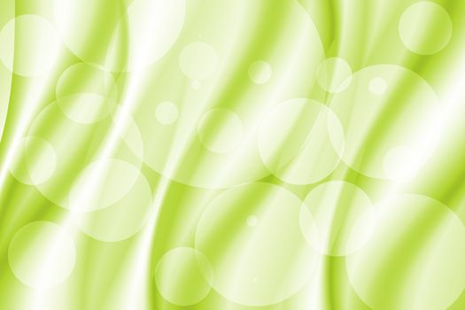 abstract curve with bokeh green background