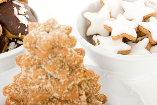 Delicious cookies for Santa on christmas eve