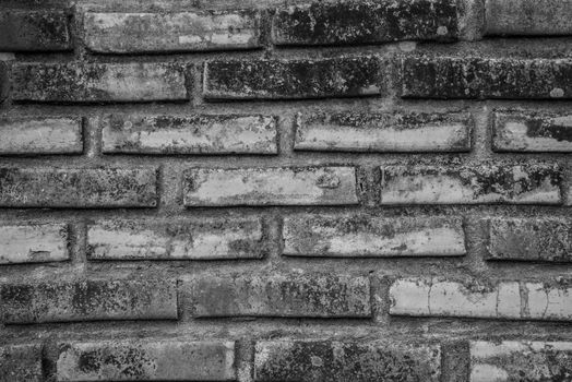 Old wall in the temple for background.