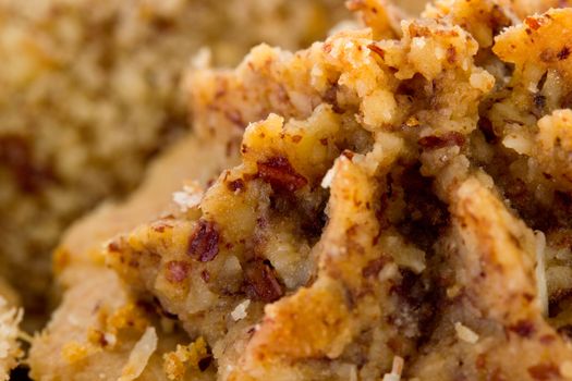 Close-up of fresh baked christmas cookies