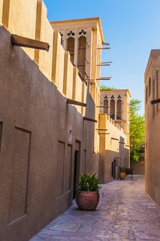 Arab Street in the old part of Dubai, UAE