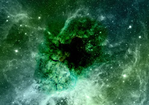Small part of an infinite star field of space in the Universe. "Elements of this image furnished by NASA".