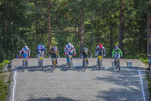 The fifth round of the Norway Cup in BMX was held in Raade (R��de), Norway.  The images are shot 24 August 2013.