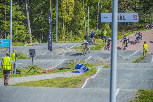 The fifth round of the Norway Cup in BMX was held in Raade (R��de), Norway.  The images are shot 24 August 2013.