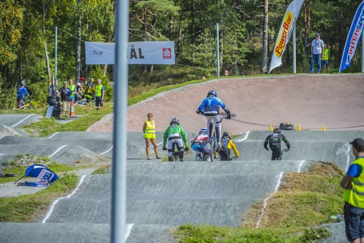 The fifth round of the Norway Cup in BMX was held in Raade (R��de), Norway.  The images are shot 24 August 2013.