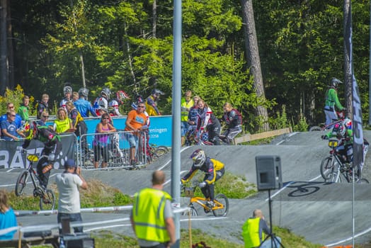 The fifth round of the Norway Cup in BMX was held in Raade (R��de), Norway.  The images are shot 24 August 2013.