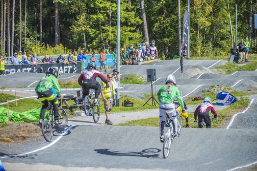 The fifth round of the Norway Cup in BMX was held in Raade (R��de), Norway.  The images are shot 24 August 2013.