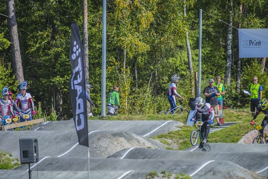 The fifth round of the Norway Cup in BMX was held in Raade (R��de), Norway.  The images are shot 24 August 2013.