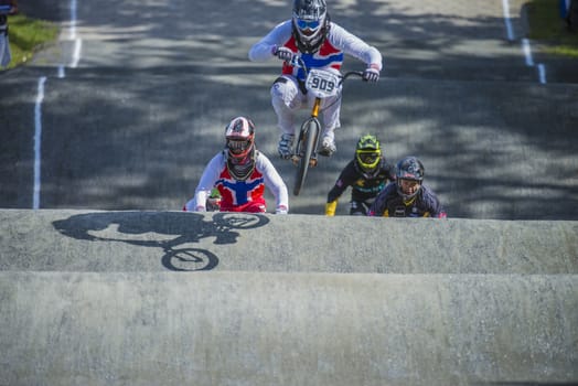 The fifth round of the Norway Cup in BMX was held in Raade (R��de), Norway.  The images are shot 24 August 2013.