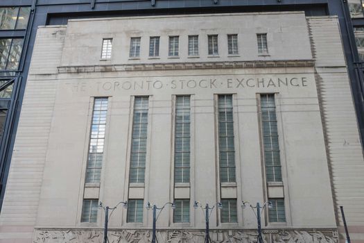 TORONTO, ON - OCTOBER 24: Toronto Stock Exchange building in Toronto Canada on October 24, 2013