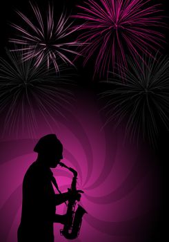 saxophonist to celebrate the new year