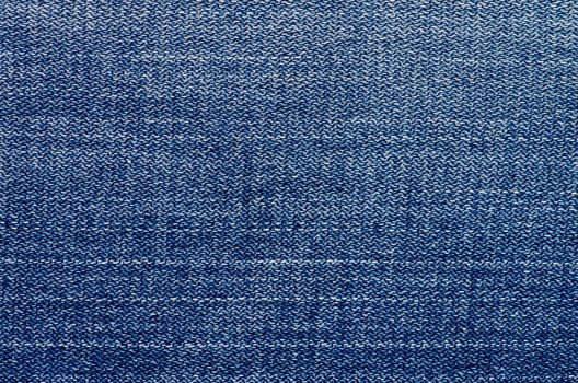 Background of Blue Jeans Texture closeup