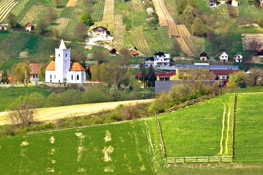 Idyllic hill village of Visoko